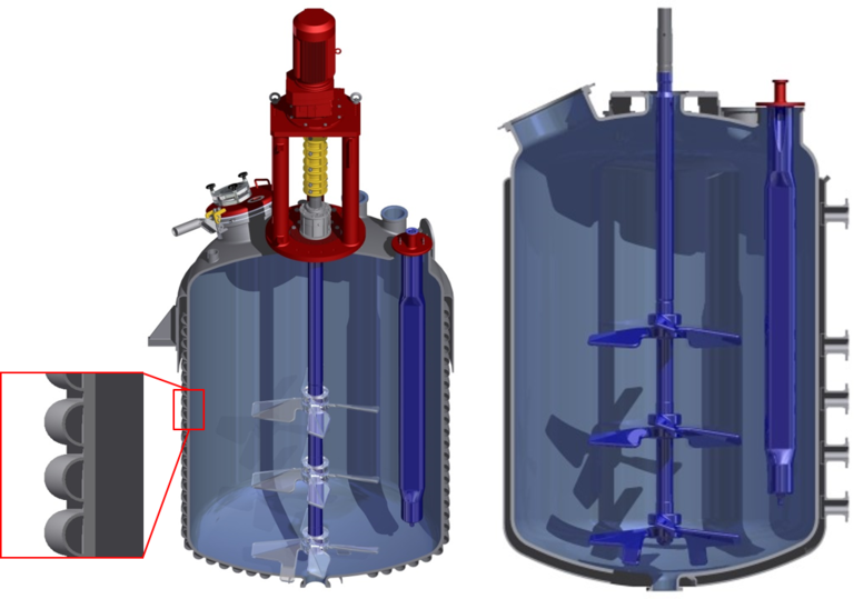 Thermal Package For Glass Lined Reactors Thaletec Gmbh